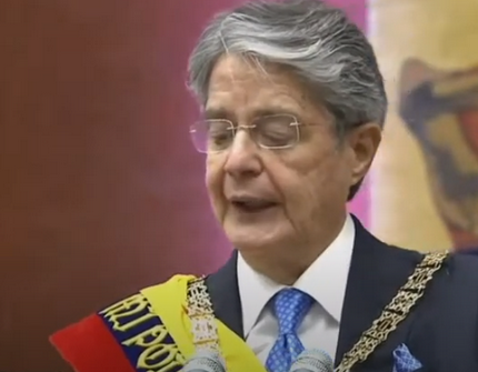 Guillermo Lasso presidente constitucional de Ecuador
