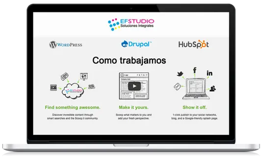 contenidos destacados web