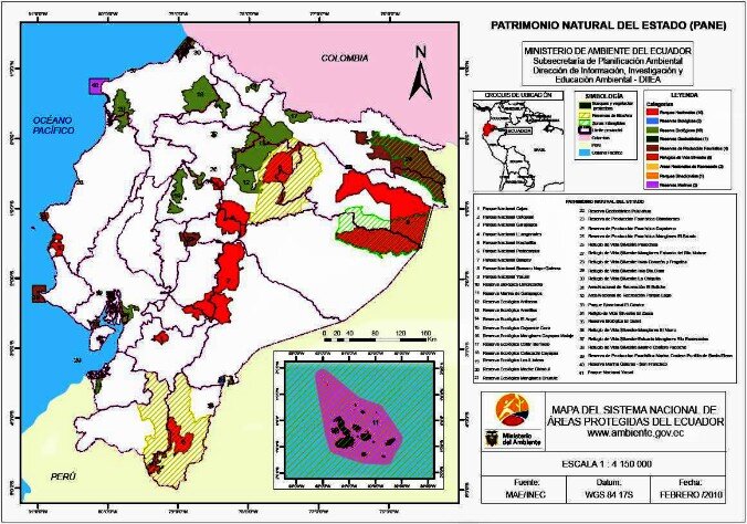 Reservas ecologicas Ecuador